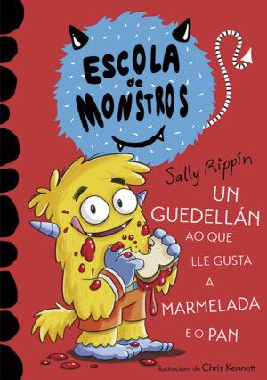 9788419754592 300x426 - Aprende a ler na Escola de Monstros 2 - Un guedellán ao que lle gusta a marmelada e o pan